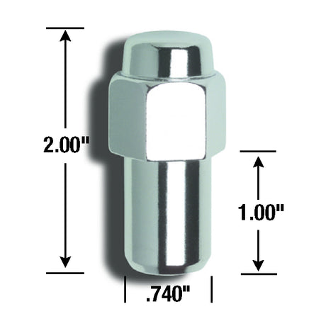 Product of Gorilla 75187B Duplex Mag Mag Shank 1/2x20 Lug Nut 
