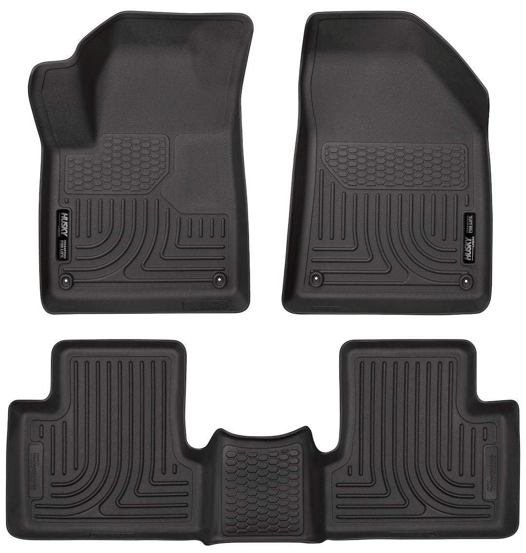 Product of Husky Liner WeatherBeater™ 99091 Black Thermoplastic Polyolefin (TPO) Floor Liner 
