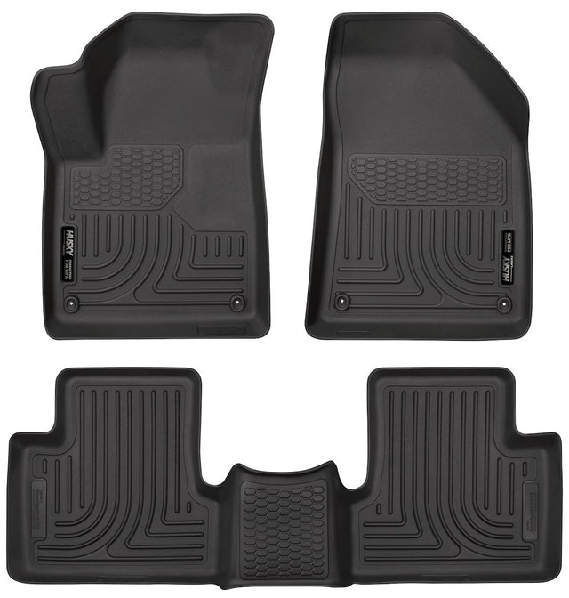 Product of Husky Liner WeatherBeater™ 99091 Black Thermoplastic Polyolefin (TPO) Floor Liner 