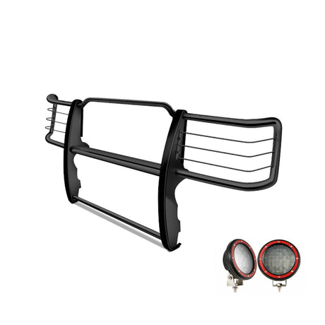 Product of Black Horse Offroad 17FB23MA-PLFR Grille Guard  