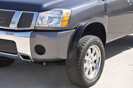 Product of Pacer Performance 52-171 Non-Exposed Fasteners Black Fender Flare - Set Of 2 