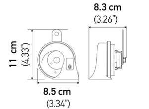 Product of Hella 012010801 Horn