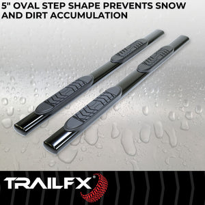 Trailfx A7002b Nerf Bar||t83_A7002b_5 Inch Oval Straight Step Bar_Extended_B2c_4.Jpg||88||t83a7002b||1531758