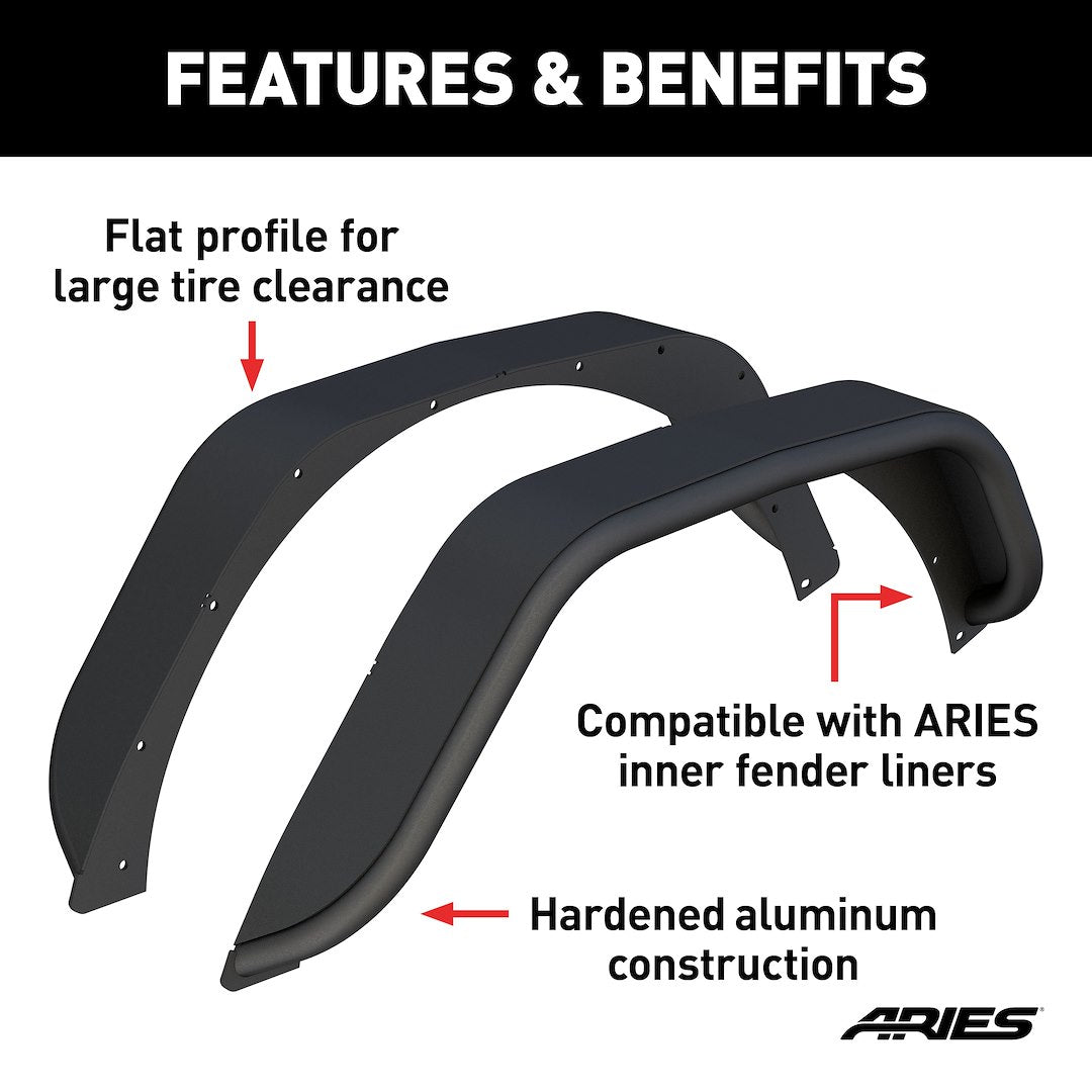 Aries 2500213 Fender Flare||2500213_3008x1990_Fa.Jpg||87||a1s2500213||1680930