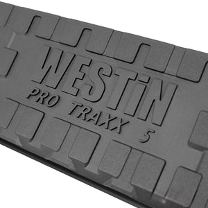 Product of Westin Automotive 21-534695 Black Powder Coated Oval Nerf Bar - Truck Wheel To Wheel 