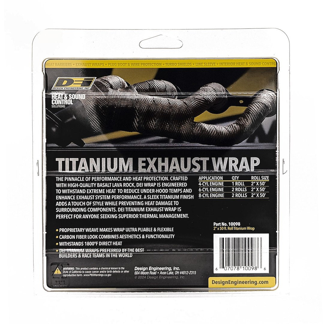 Design Engineering (Dei) 10098 Exhaust System Wrap||10098_2.Jpg||87||d4010098||954068