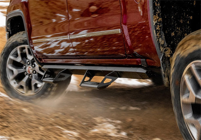 Product of N-Fab PRN2273CC-TX Predator Pro Nerf Bar With Drop Down Steps 