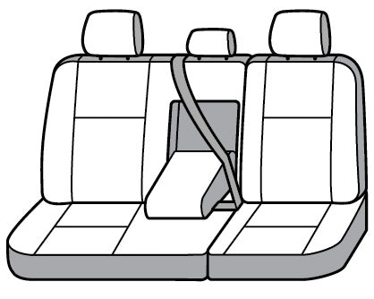 Product of Covercraft SSR8396FR11WFBK SeatSaver®  Seat Cover 