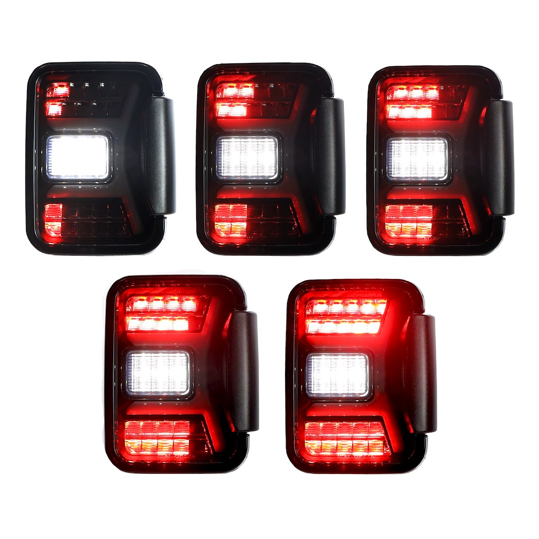 Product of Winjet Renegade CTRNG0669-BS-SQ Tail Light Assembly 