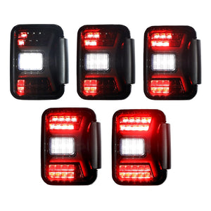Product of Winjet Renegade CTRNG0669-BS-SQ Tail Light Assembly 