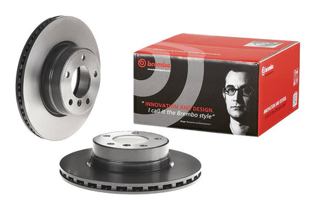 Product of Brembo 09C89411C02 Vented 1 Piece Brake Rotor 