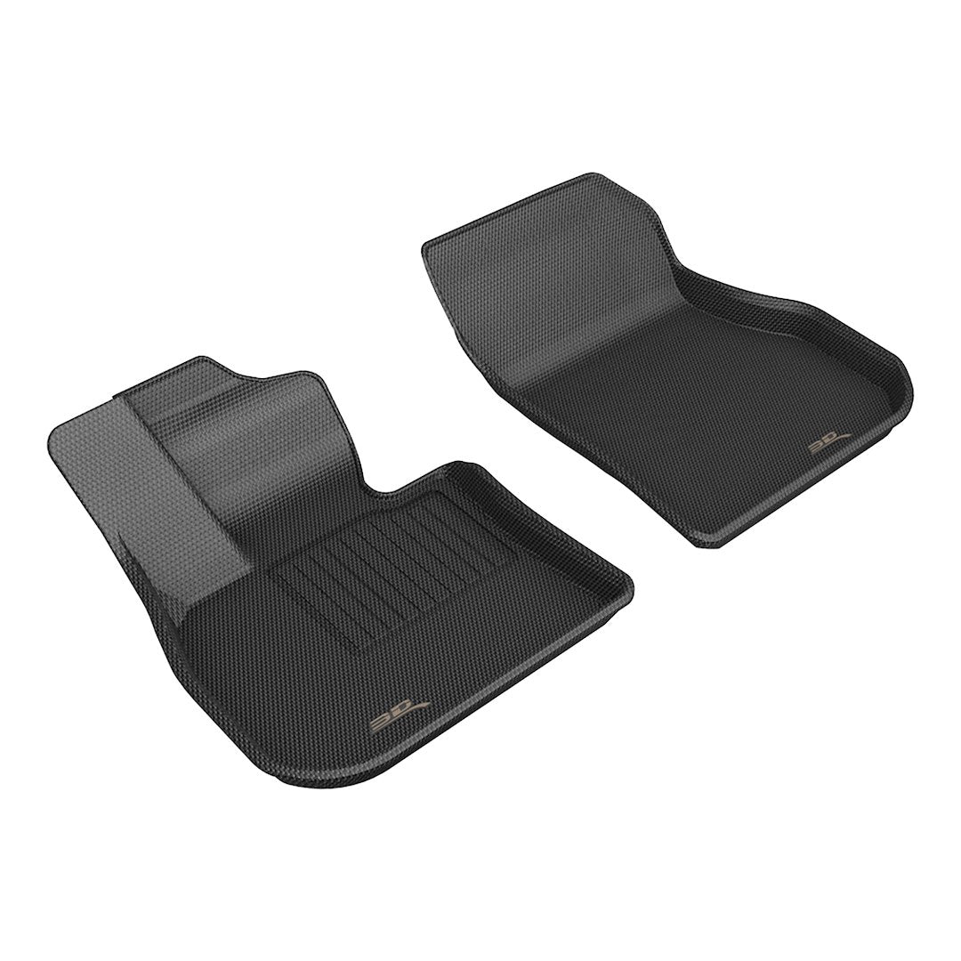 Product of 3D Mats KAGU L1BM12611509 Black Thermoplastic Rubber Of Carbon Fiber Texture Floor Liner 