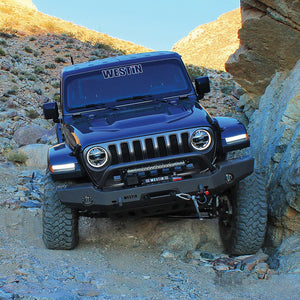 Product of Westin Automotive 59-80115 WJ2 Series Steel Textured Bumper 