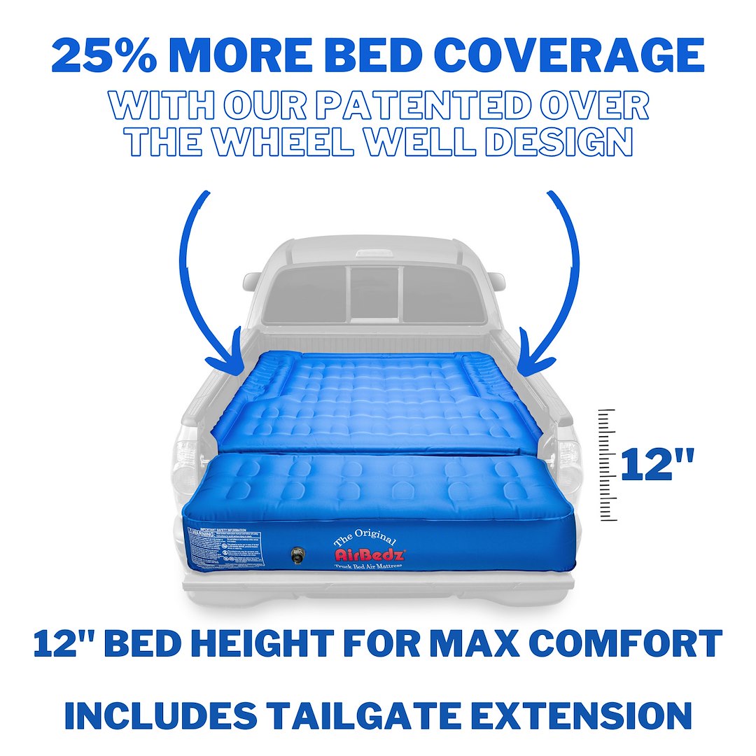 Airbedz By Pittman Outdoors Ppi-104 Truck Bed Air Mattress||100 Series With Tailgate Extension - Infographic Benefits.Jpeg||88||abzppi104||1526811