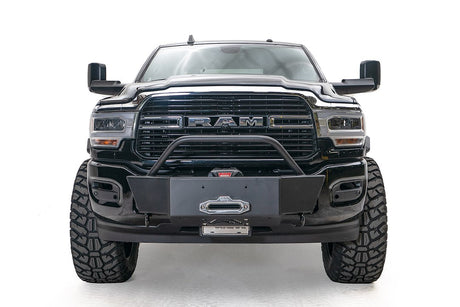 Product of Fab Fours DR19-N4460-1 Tow Hook Slot Mount Winch Mount for Large Frame Winches 16500 Pounds Or Smaller 