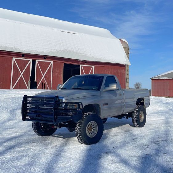Product of Ranch Hand FBD941BLR Legend Steel Powder Coated Bumper 