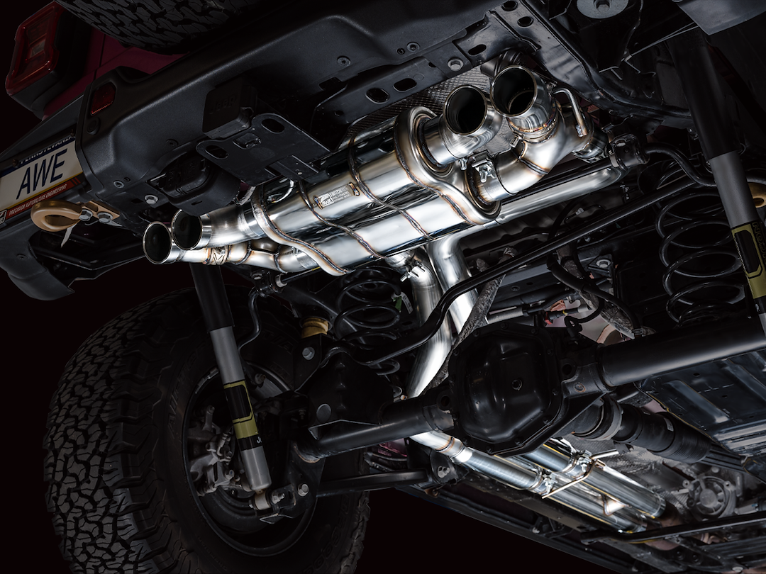 Product of AWE Tuning 3025-41392 SwitchPath ™ Cat-Back System Dual Exhaust System Kit 