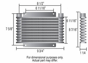 Product of Derale 13613 Fluid Cooler