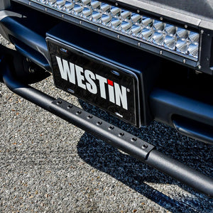 Product of Westin Automotive 40-32075 Grille Guard 1-Piece Black Textured Powder Coated 