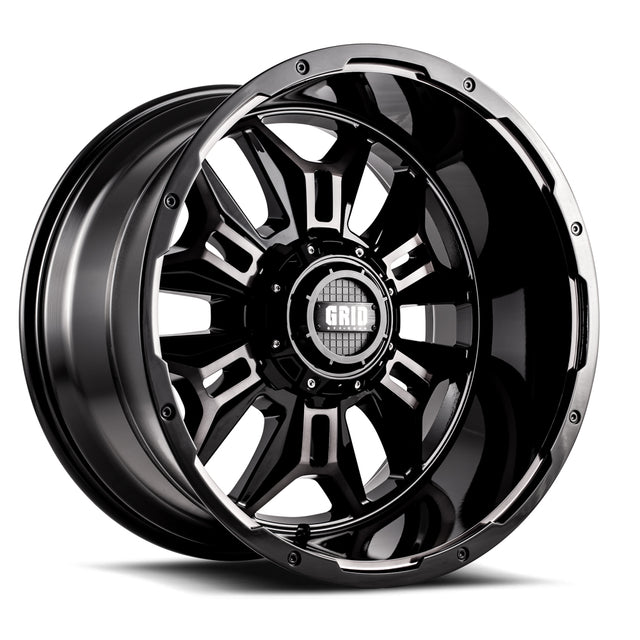 Product of Grid Wheels 20x9 Black Wheel - Not Applicable Bolt Pattern 