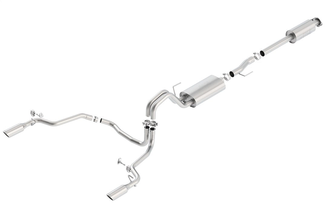 Product of Borla 140615 S-Type Cat Back System Single Exhaust System Kit 