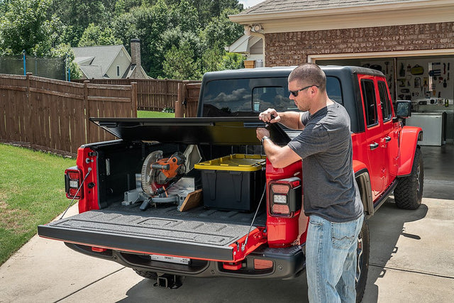 Product of Rugged Ridge ARMIS Hard Folding 13550.24 Tonneau Cover 