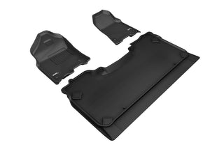Product of 3D Mats KAGU L1DG02801509 Black Thermoplastic Rubber Of Carbon Fiber Texture Floor Liner 