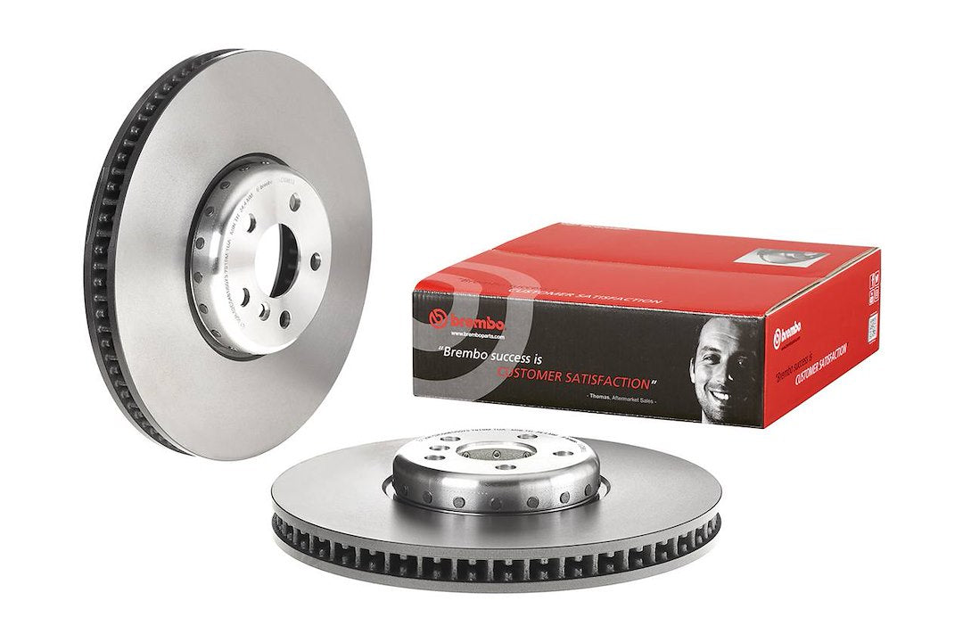 Product of Brembo 09D89613C02 Vented 1 Piece Brake Rotor 