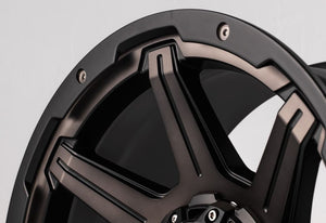 Product of Grid Wheels 20x9 Black With Metallic Dust Face Wheel - Not Applicable Bolt Pattern 