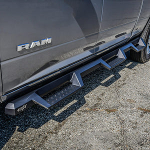 Product of Westin Automotive 56-534785 Black Powder Coated Square Nerf Bar - Truck Wheel To Wheel 