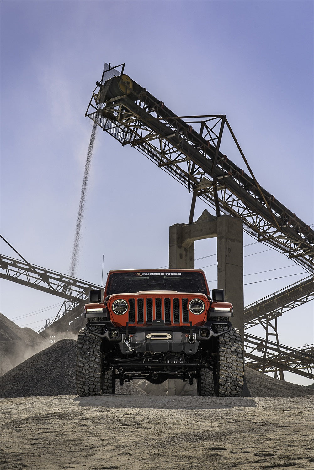 Product of Rugged Ridge 11549.42 Venator Steel Powder Coated Bumper 