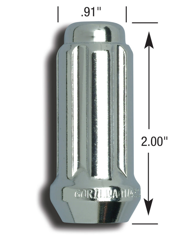 Product of Gorilla 26108HT Small Diameter Duplex 60 Degree Conical 14x2.0 Lug Nut 