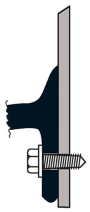 Product of Pacer Performance 52-178 Non-Exposed Fasteners Black Fender Flare - 25 Feet Bulk Roll 