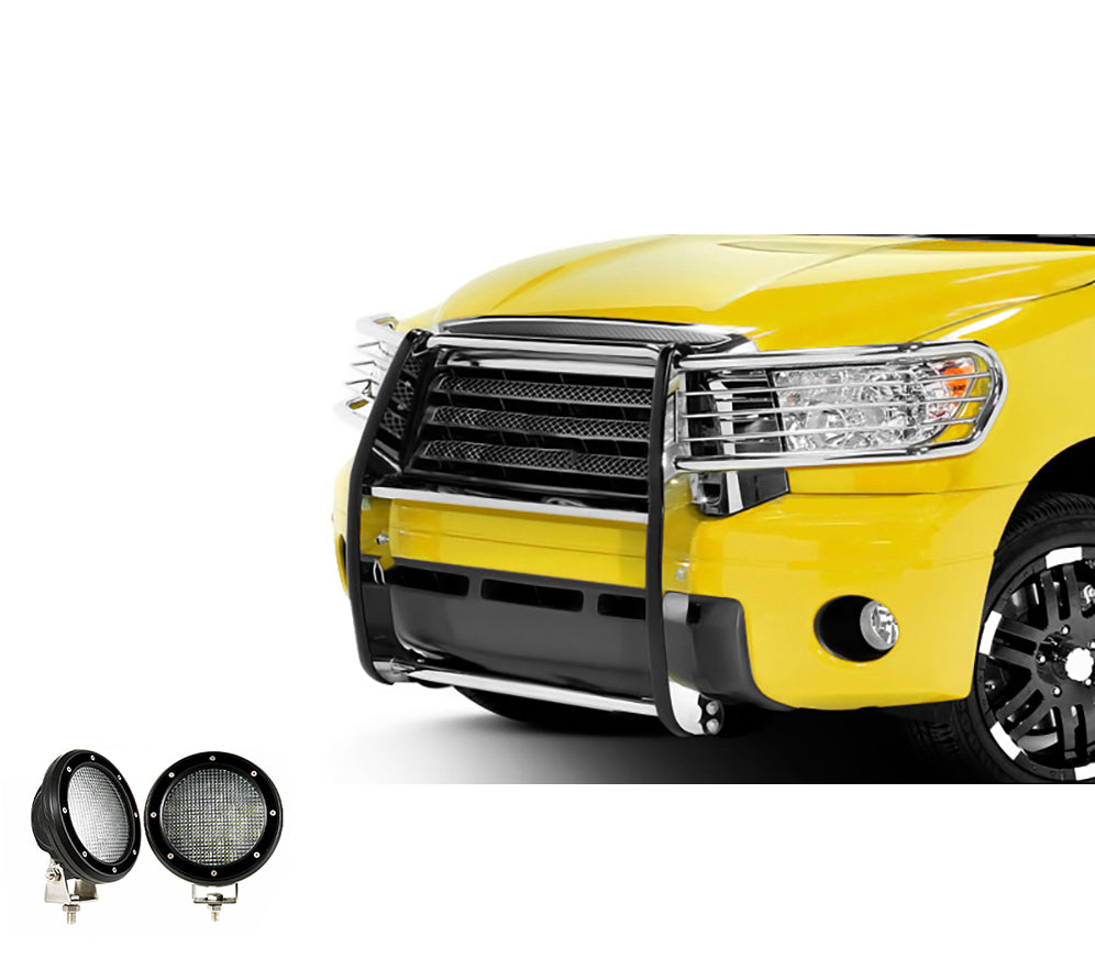 Product of Black Horse Offroad 17A098900MSS-PLFB Grille Guard  