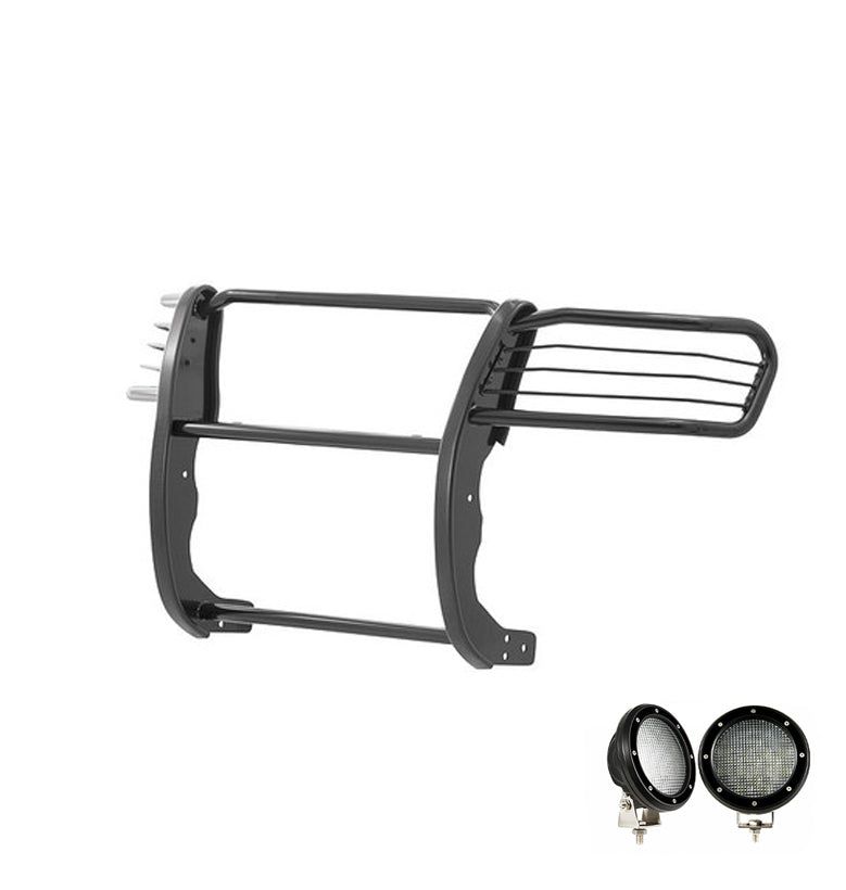 Product of Black Horse Offroad 17A096400MA-PLFB Grille Guard  