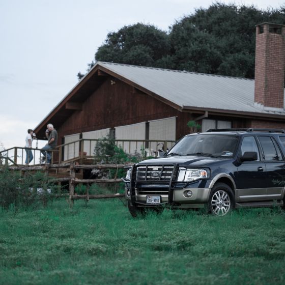 Product of Ranch Hand GGF07HBL1 Grille Guard 1-Piece Black 