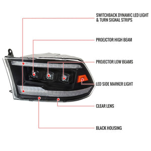 Spec-D Tuning 2lhe-Ram09jm-Sq-Rs Headlight Assembly||2lhe-Ram09jm-Sq-Rs_3.Jpg||88||sdtera9jsqrs||1380683