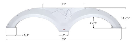 Product of Icon 14263 Fender Skirt