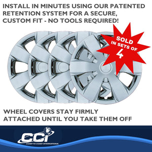 Product of Coast To Coast IWC42914C Silver Set Of 4 