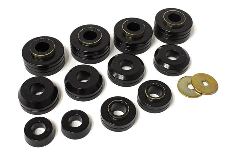 Product of Energy Suspension 4.4104G Black Polyurethane Body Mount Bushings 