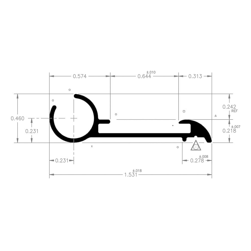 Product of Ap Products 021-51001-8 Awning Rail Adapter