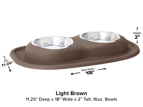 Weathertech (Usa) Dl1602lb Pet Dish||petcomfort_Dl1601_Lightbrown.Png||85||w24dl1602lb||1505728