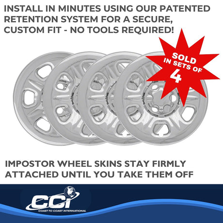 Product of Coast To Coast IWCIMP71X Silver Set Of 4 