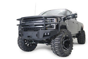 Product of Fab Fours FS17-A4160-1 Premium Steel Powder Coated Bumper 