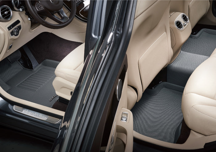 Product of 3D Mats KAGU L1FR12301509 Black Thermoplastic Rubber Of Carbon Fiber Texture Floor Liner 