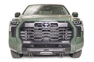 Product of Fab Fours TT22-N5451-1 Hidden Winch Steel Powder Coated Bumper 