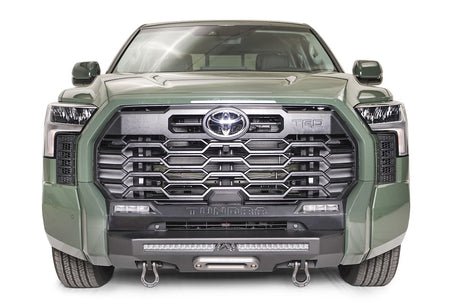 Product of Fab Fours TT22-N5451-1 Hidden Winch Steel Powder Coated Bumper 