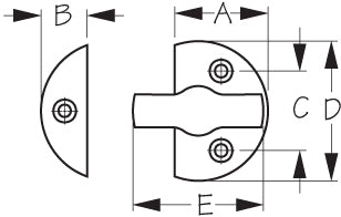 Sea Dog 222360-1 Door Latch Lock||222360-1_1.Jpg||86||sdg2223601||1344873