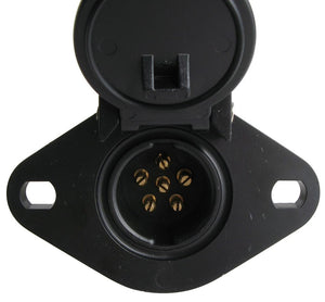 Product of Roadmaster 910030-7 Vehicle End 6 Blade Trailer Wiring Connector 