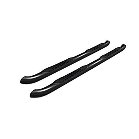 Product of Black Horse Offroad 9JGCL21A Nerf Bar With Surface Steps 